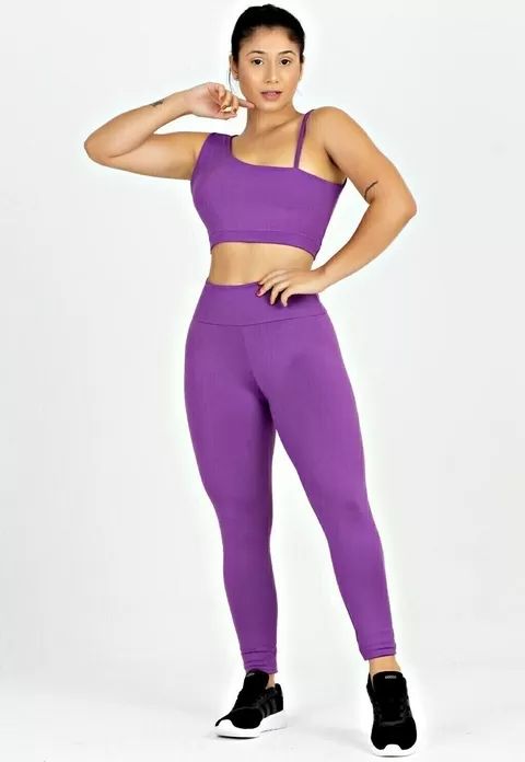 Conjunto Cropped Alcinha Detalhe Nas Costas