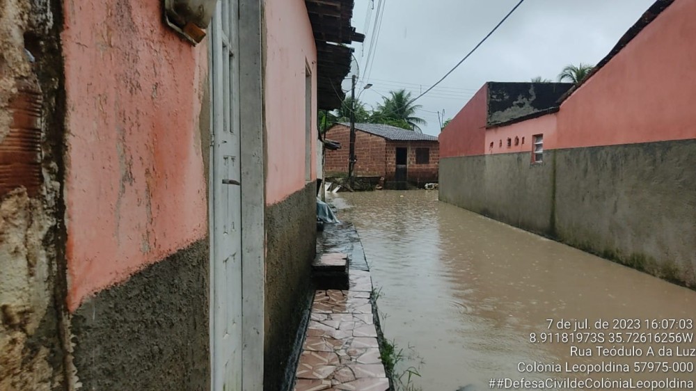 Foto: Ascom Defesa Civil de Alagoas