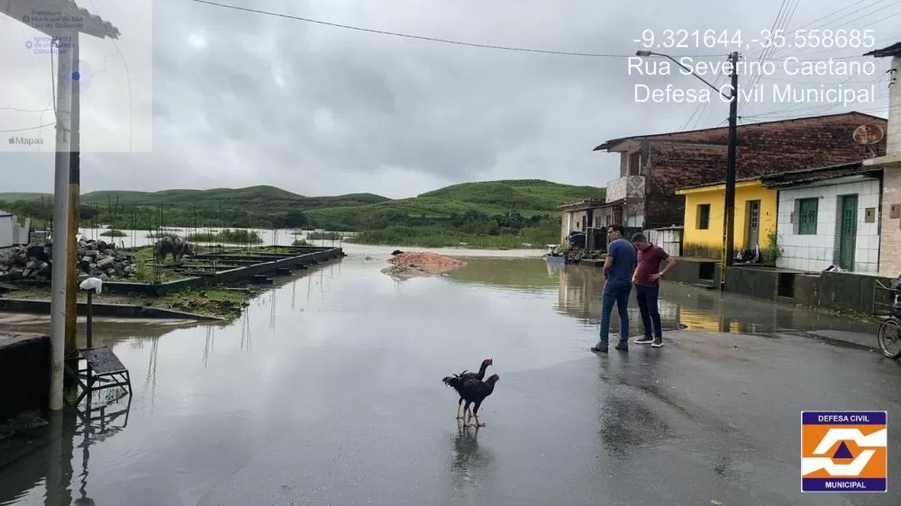 Foto: Defesa Civil de Alagoas