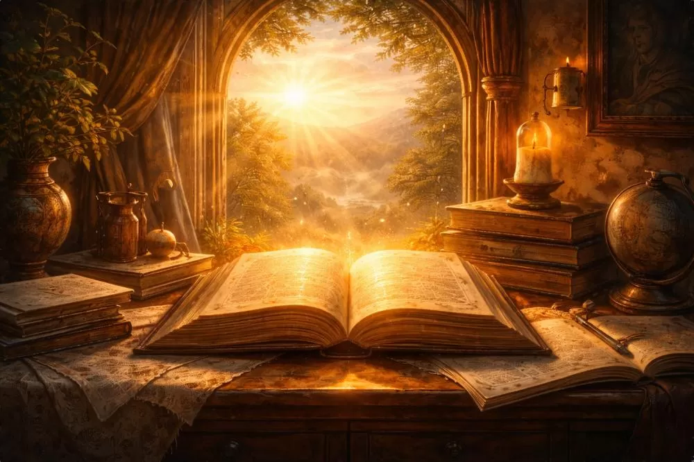 Imagem: Arte conceitual criada com apoio de IA.