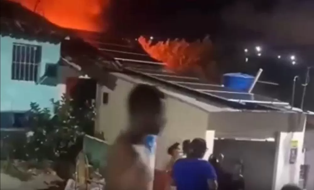 Mulher morre carbonizada em incêndio na residência em Satuba
