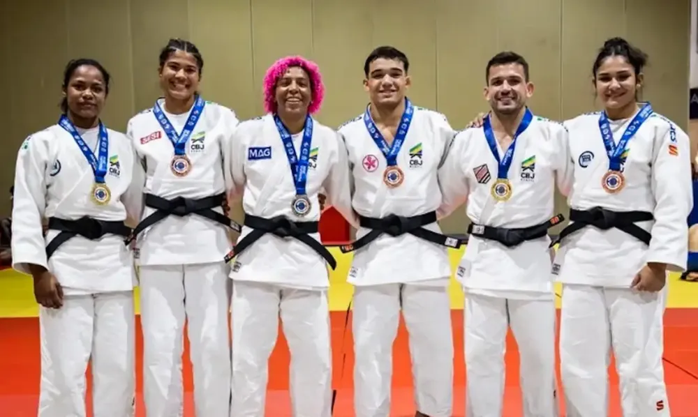 Brasil abre Pan-Americano Sênior de judô com seis medalhas