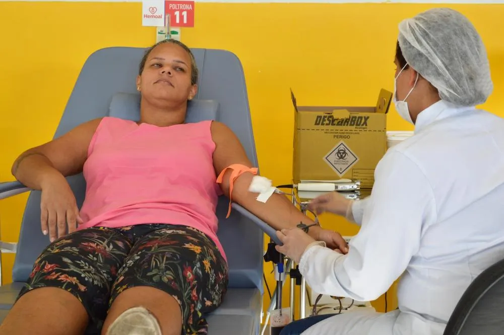 Hemoal encerra a semana com coleta em São Miguel dos Campos neste sábado (16)