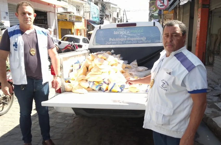 Fiscalização apreende 300 kg de produtos impróprios para consumo no Jacintinho