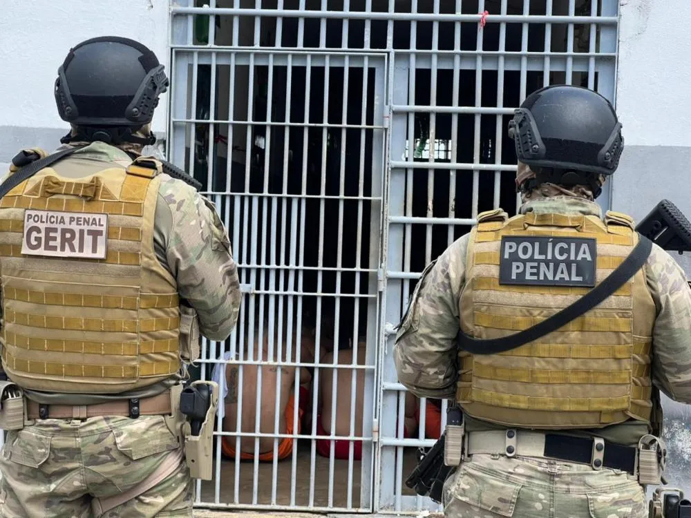 Ação contra o crime organizado apreende material ilícito em unidades prisionais
