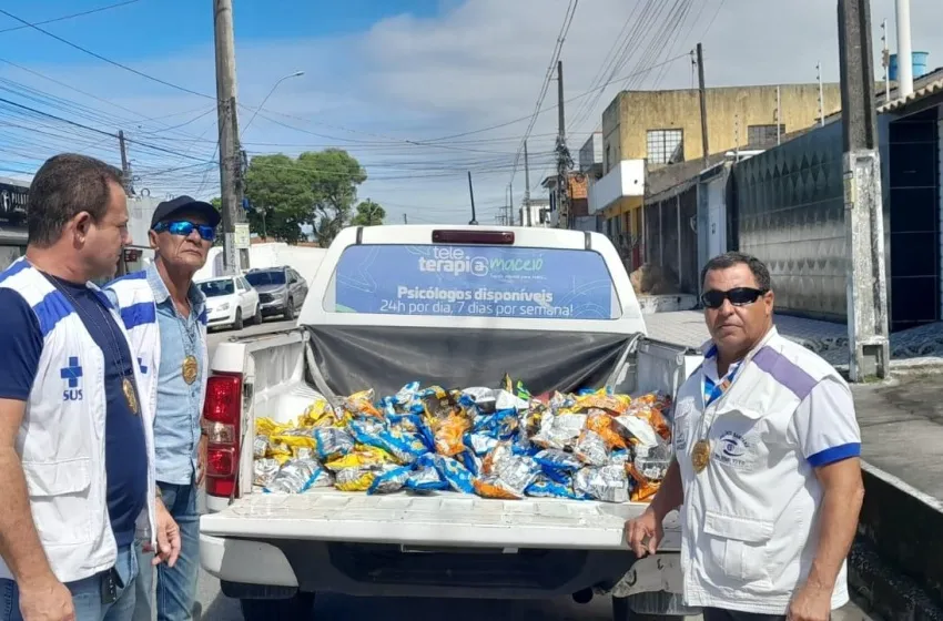 250 salgadinhos de milho são apreendidos no Benedito Bentes