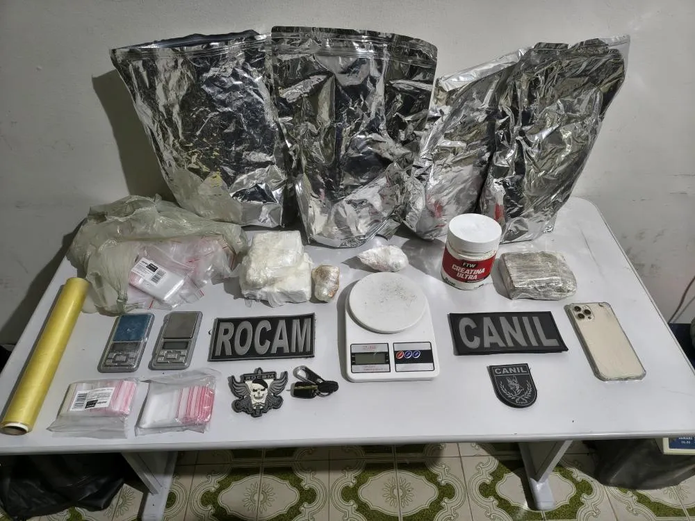 Polícia apreende 25 armas e quase 22 quilos de drogas na primeira semana de Junho