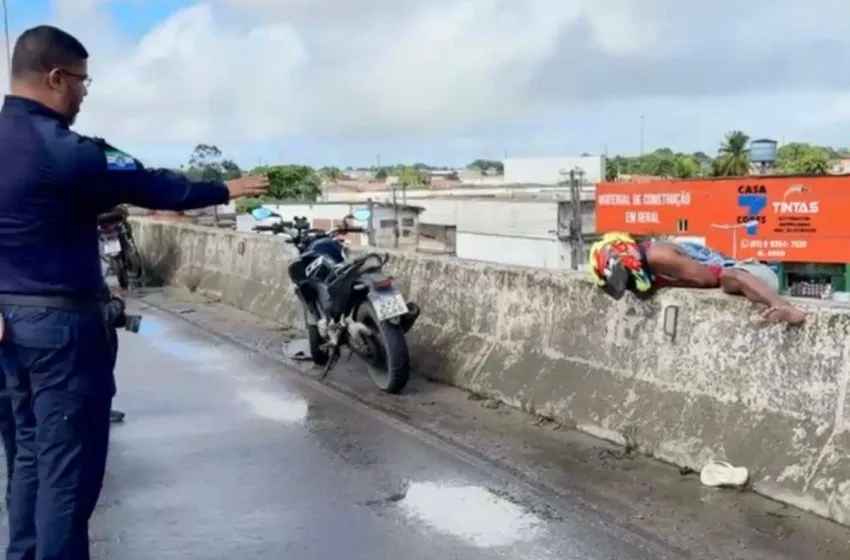 Guarda Municipal impede tentativa de suicídio em viaduto na parte alta de Maceió