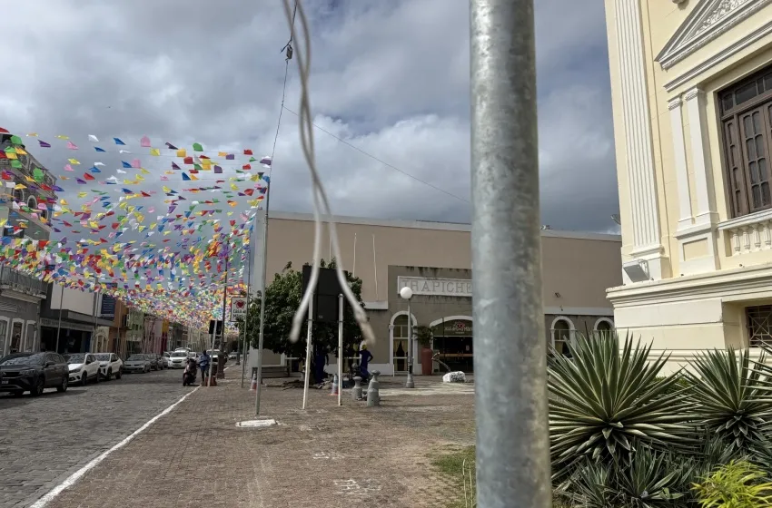 Após furtos, iluminação cênica fica prejudicada no Jaraguá; cabos foram restabelecidos
