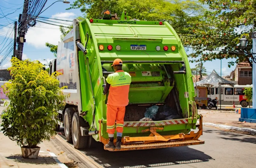 Paralisação nacional afeta coleta de lixo em Maceió
