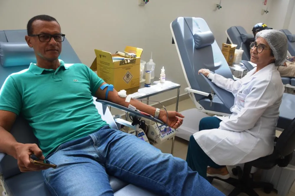 Hemoal funciona em horário especial para doação de sangue