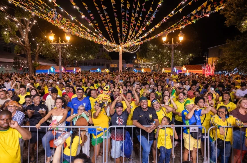 Evento no Jaraguá transmite jogo do Brasil e reúne música, cultura e torcida nesta quarta-feira (24)