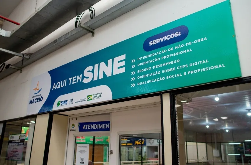 Sine Maceió abre 775 vagas de emprego nesta segunda-feira (10)