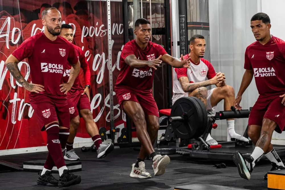 CRB se reapresenta e inicia preparação para duelo contra o Athletic