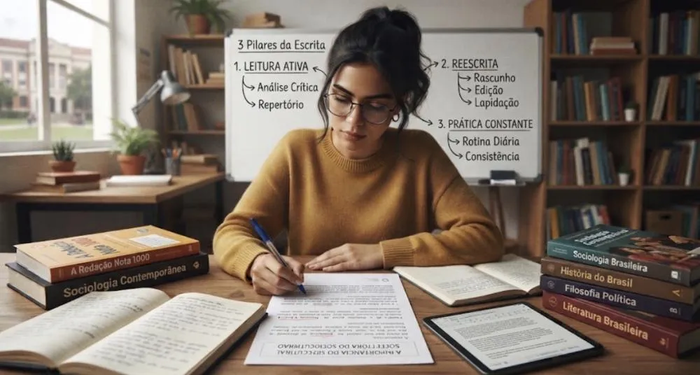 Escrever bem não é dom: é prática 