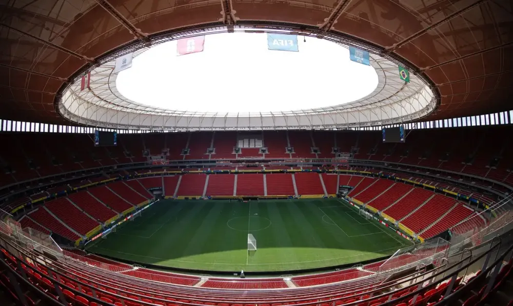 Arena Mané Garrincha será o palco da final em Brasília