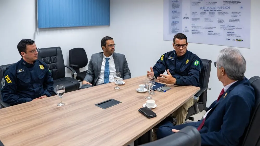 TRE e PRF discutem ações de segurança para as Eleições 2026