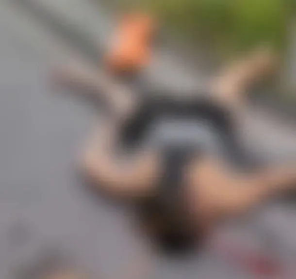 Mulher morre e homem fica ferido ao colidir moto em poste no Fernão Velho