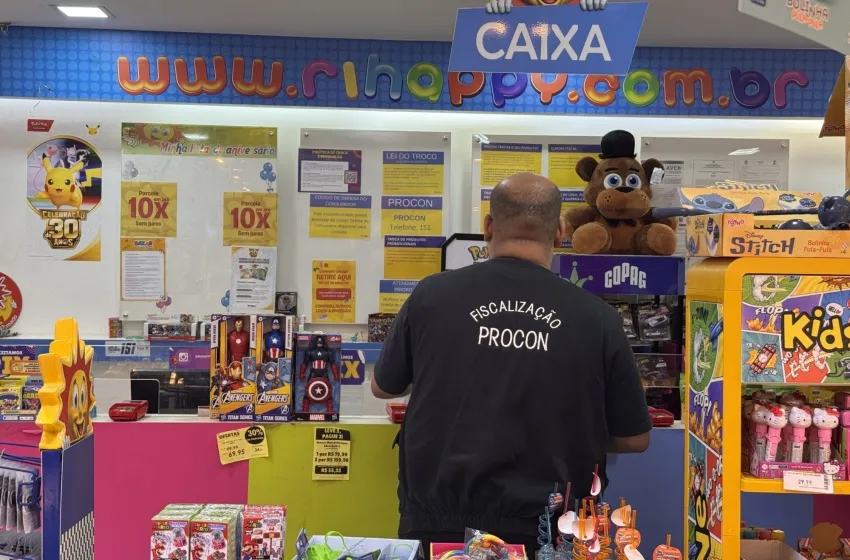 Procon fiscaliza lojas de brinquedos e parques recreativos da capital