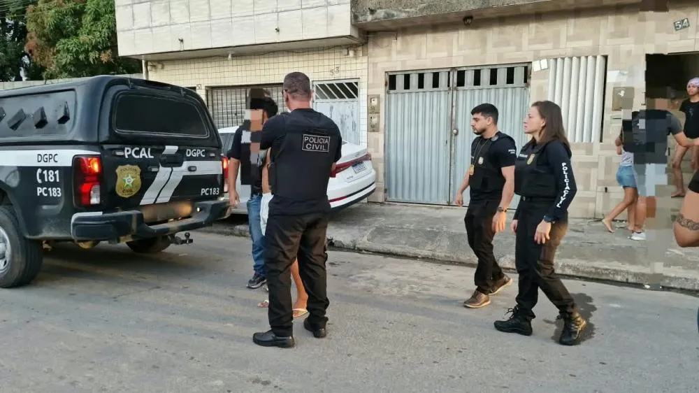 Suspeitos de homicídios são presos durante operação em Maceió