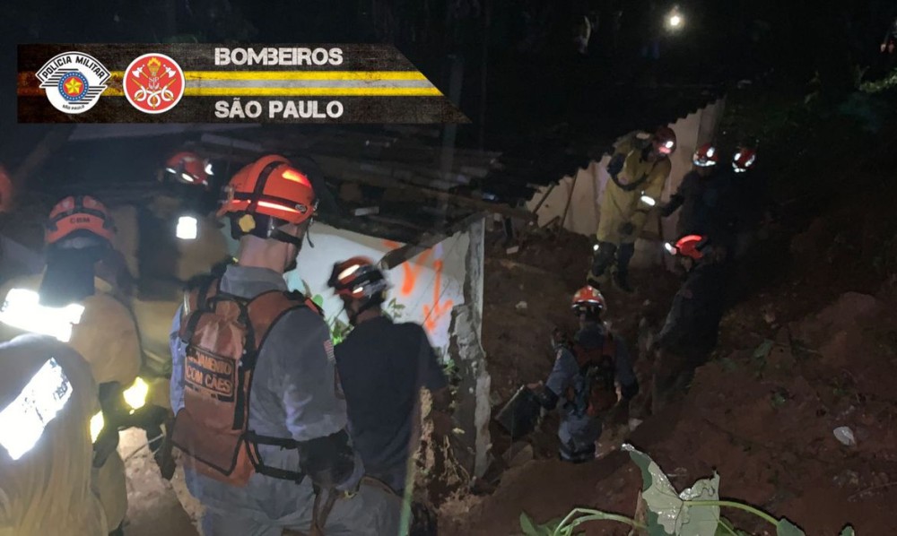 Foto: Corpo de Bombeiros de São Paulo