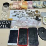 Polícia prende em flagrante três mulheres por tráfico de drogas em Campo Alegre
